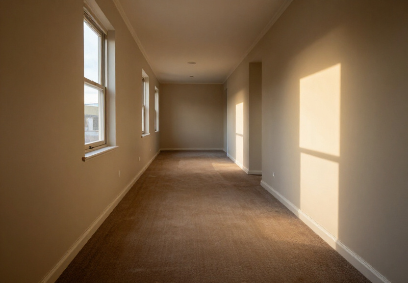 Restored living room in a Bexley home after flood damage repair